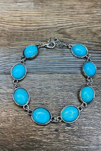 Nice Stonework - Blue Bracelet
