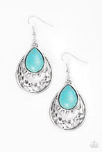 Load image into Gallery viewer, Take Me To The River - Blue Earrings