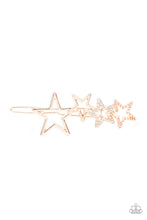Load image into Gallery viewer, From STAR To Finish - Gold Barrette