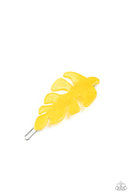 Load image into Gallery viewer, LEAF Your Mark - Yellow Barrette