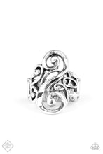 Load image into Gallery viewer, Musical Motif - Silver Ring