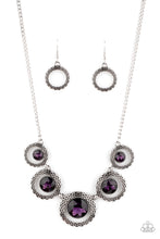 Load image into Gallery viewer, PIXEL Perfect - Purple Necklace