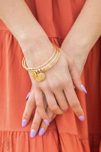Load image into Gallery viewer, Reflective Radiance - Gold Set of Bracelets