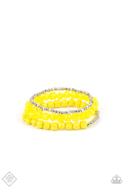 Vacay Vagabond - Yellow Bracelets