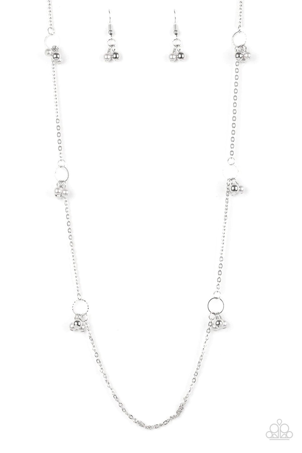 House Party Posh - White Necklace