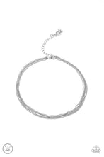 Load image into Gallery viewer, If You Dare - Silver Choker Necklace