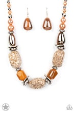Load image into Gallery viewer, In Good Glazes - Peach (Brown) Necklace