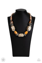Load image into Gallery viewer, In Good Glazes - Peach (Brown) Necklace