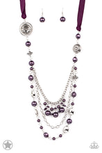 Load image into Gallery viewer, All The Trimmings - Purple Necklace