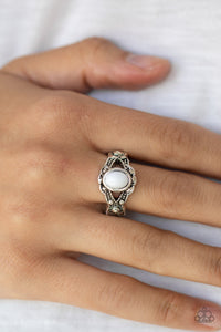 Definitely DOT! - White Dainty Ring