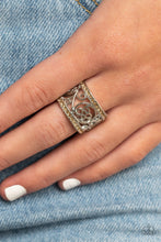 Load image into Gallery viewer, Regal Reflections - Brown Ring