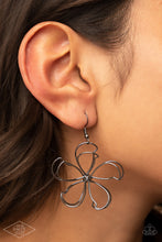 Load image into Gallery viewer, Miss Daisy - Gunmetal (Large) Earrings