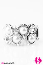 Load image into Gallery viewer, Sparkle and Stilettos - White Ring