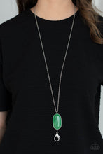 Load image into Gallery viewer, Elemental Elegance - Green Lanyard