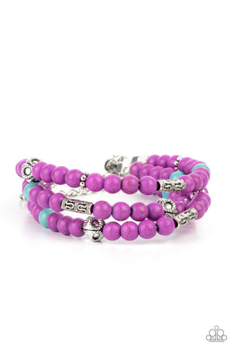 Desert Decorum - Purple Bracelet