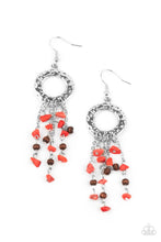 Load image into Gallery viewer, Primal Prestige - Red Earrings