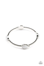 Load image into Gallery viewer, Dewdrop Dancing - White Bracelet