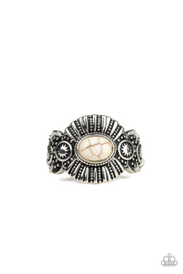 Thirst Quencher - White Dainty Ring