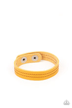 Load image into Gallery viewer, Life is WANDER-ful - Yellow Bracelet