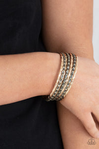 Back-To-Back Stacks - Multi (Mixed Metals) Bracelets