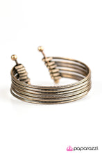 Load image into Gallery viewer, River Rapids - Brass Bracelet