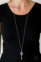 Load image into Gallery viewer, Unlock Every Door - Purple Necklace