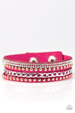 Hot GLAM! - Pink Bracelet