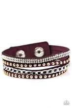 Load image into Gallery viewer, Hot GLAM! - Purple Bracelet