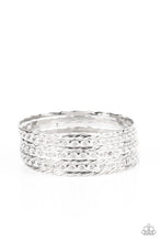Load image into Gallery viewer, Back-To-Back Stacks - Silver Set of Bracelets