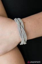 Load image into Gallery viewer, Rock Star Shimmer - Silver Bracelet