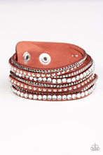 Load image into Gallery viewer, Guitars and Glitter - Orange Bracelet