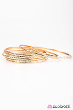 Load image into Gallery viewer, Stack Machine - Gold Set of Bracelets