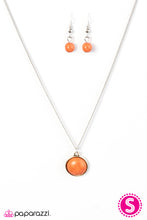 Load image into Gallery viewer, Sandstone Sunsets - Orange Necklace