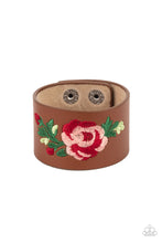 Load image into Gallery viewer, Rebel Rose - Brown Bracelet