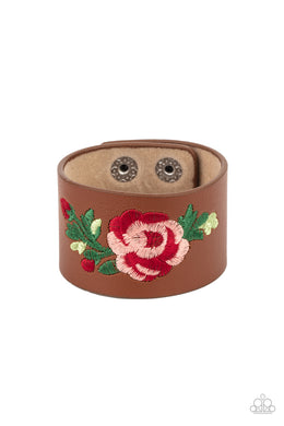 Rebel Rose - Brown Bracelet