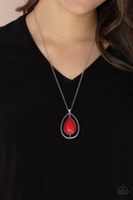 Load image into Gallery viewer, Here Today, PATAGONIA Tomorrow - Red Necklace