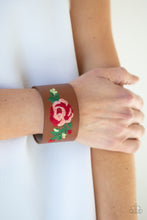 Load image into Gallery viewer, Rebel Rose - Brown Bracelet