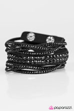 Load image into Gallery viewer, All Hairspray and Glitter - Black Bracelet