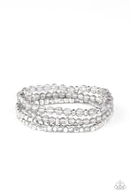 Load image into Gallery viewer, Crystal Crush - Silver Set of Bracelets