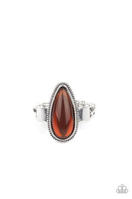 Mystical Marvel - Brown Dainty Ring