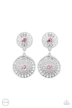 Load image into Gallery viewer, Life of The Garden Party - Pink Clip-On Earrings