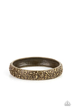 Load image into Gallery viewer, Victorian Meadow - Brass Bracelet