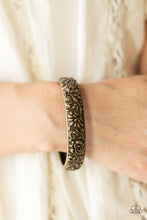 Load image into Gallery viewer, Victorian Meadow - Brass Bracelet