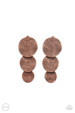 Ancient Antiquity - Copper Earrings