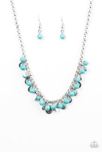 Load image into Gallery viewer, Prehistoric Prima Donna - Blue Necklace