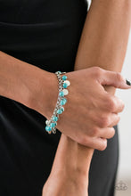 Load image into Gallery viewer, Triassic Tease - Blue Bracelet