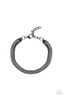 Extraordinary Edge - Black Gunmetal Bracelet