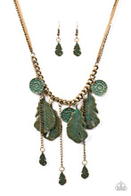 Load image into Gallery viewer, Find Your Tribe - Brass Necklace