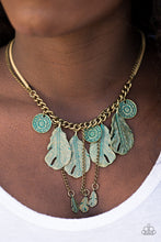 Load image into Gallery viewer, Find Your Tribe - Brass Necklace