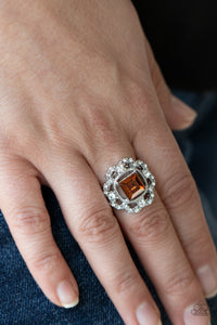 Candid Charisma - Brown Dainty Ring